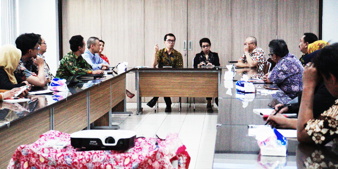 Kunjungan Unesa di Unpar, Bahas Peningkatan Mutu Pendidikan Tinggi