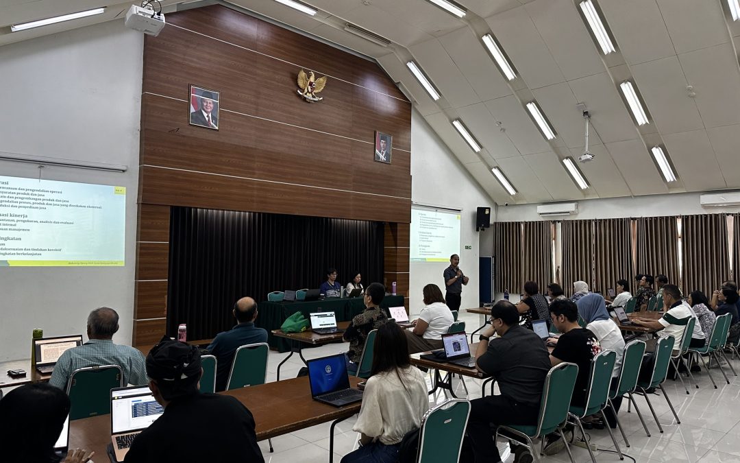 LPM UNPAR Selenggarakan Sosialisasi AMI 2025 untuk Unit Penunjang dan Auditor